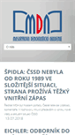 Mobile Screenshot of masarykovaakademie.cz